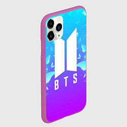 Чехол iPhone 11 Pro матовый BTS: Violet Butterflies, цвет: 3D-фиолетовый — фото 2