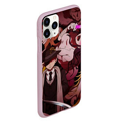 Чехол iPhone 11 Pro матовый DANGANRONPA, цвет: 3D-розовый — фото 2