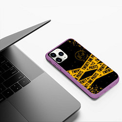Чехол iPhone 11 Pro матовый 21 Pilots: Black Levitate, цвет: 3D-фиолетовый — фото 2