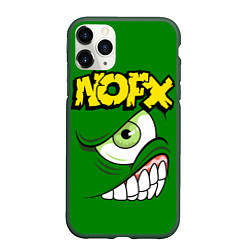 Чехол iPhone 11 Pro матовый NOFX Face