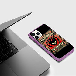 Чехол iPhone 11 Pro матовый The Offspring: Days Go By, цвет: 3D-фиолетовый — фото 2