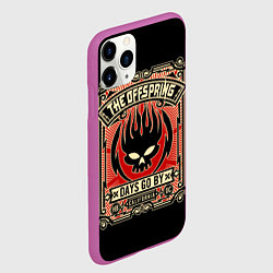 Чехол iPhone 11 Pro матовый The Offspring: Days Go By, цвет: 3D-фиолетовый — фото 2