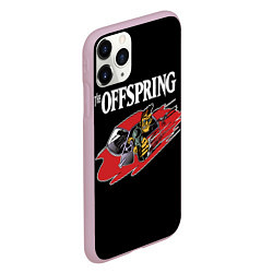 Чехол iPhone 11 Pro матовый The Offspring: Taxi, цвет: 3D-розовый — фото 2