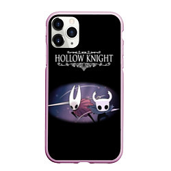 Чехол iPhone 11 Pro матовый Hollow Knight, цвет: 3D-розовый