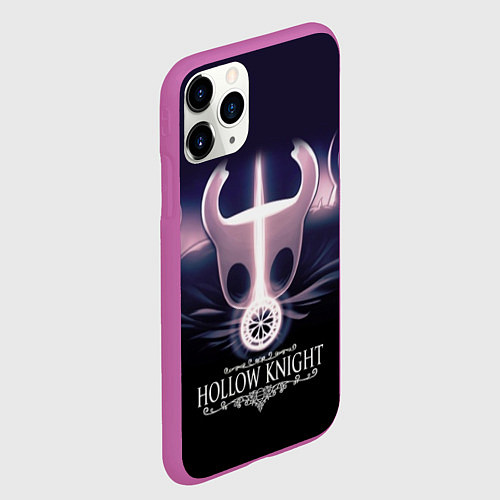 Чехол iPhone 11 Pro матовый Hollow Knight / 3D-Фиолетовый – фото 2