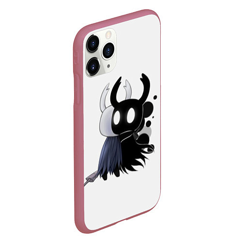 Чехол iPhone 11 Pro матовый Hollow Knight / 3D-Малиновый – фото 2