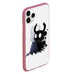 Чехол iPhone 11 Pro матовый Hollow Knight, цвет: 3D-малиновый — фото 2