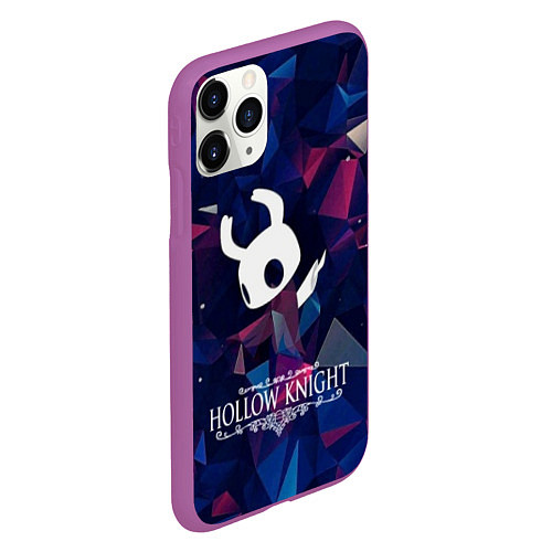 Чехол iPhone 11 Pro матовый Hollow Knight / 3D-Фиолетовый – фото 2