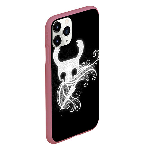 Чехол iPhone 11 Pro матовый Hollow Knight / 3D-Малиновый – фото 2