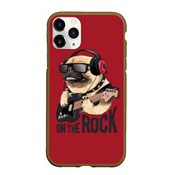 Чехол iPhone 11 Pro матовый On the rock, цвет: 3D-коричневый