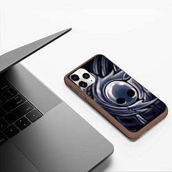 Чехол iPhone 11 Pro матовый Hollow Knight, цвет: 3D-коричневый — фото 2