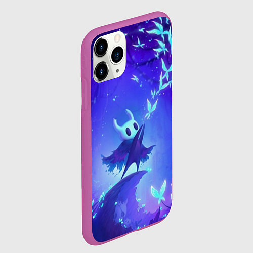 Чехол iPhone 11 Pro матовый Hollow Knight / 3D-Фиолетовый – фото 2