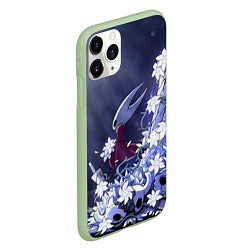 Чехол iPhone 11 Pro матовый Hollow Knight, цвет: 3D-салатовый — фото 2