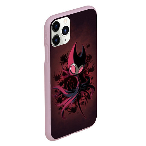 Чехол iPhone 11 Pro матовый Hollow Knight / 3D-Розовый – фото 2