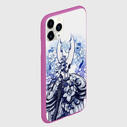 Чехол iPhone 11 Pro матовый Hollow Knight, цвет: 3D-фиолетовый — фото 2