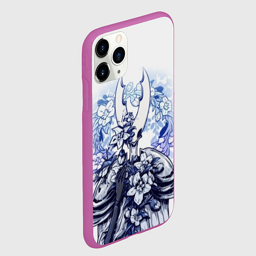 Чехол iPhone 11 Pro матовый Hollow Knight / 3D-Фиолетовый – фото 2