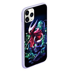 Чехол iPhone 11 Pro матовый Hollow Knight, цвет: 3D-светло-сиреневый — фото 2