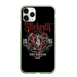 Чехол iPhone 11 Pro матовый Slipknot 1995