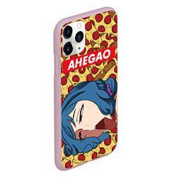 Чехол iPhone 11 Pro матовый AHEGAO PIZZA, цвет: 3D-розовый — фото 2