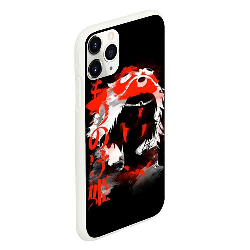 Чехол iPhone 11 Pro матовый Принцесса Мононоке / 3D-Белый – фото 2