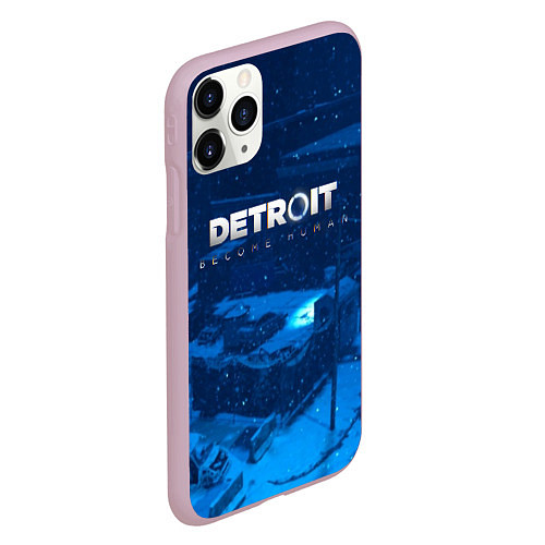 Чехол iPhone 11 Pro матовый Detroit: Become Human / 3D-Розовый – фото 2