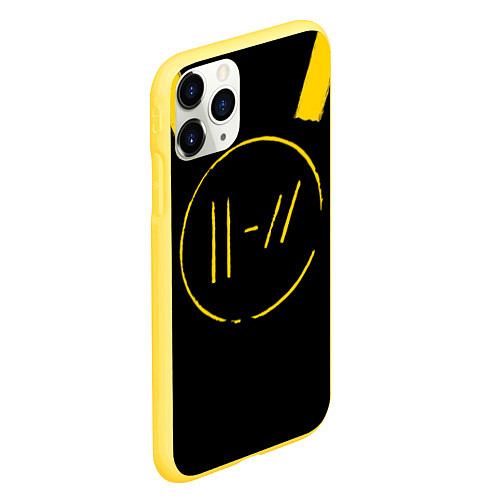 Чехол iPhone 11 Pro матовый 21 Pilots: Logo / 3D-Желтый – фото 2