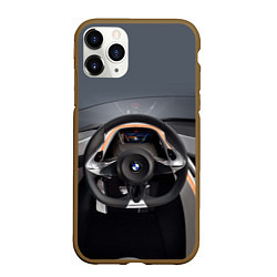 Чехол iPhone 11 Pro матовый BMW - salon