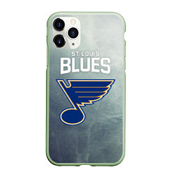 Чехол iPhone 11 Pro матовый St Louis Blues