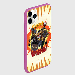 Чехол iPhone 11 Pro матовый Techies габен - Have Fun!, цвет: 3D-фиолетовый — фото 2
