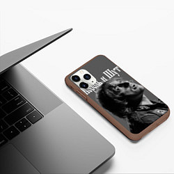 Чехол iPhone 11 Pro матовый Король и Шут, цвет: 3D-коричневый — фото 2