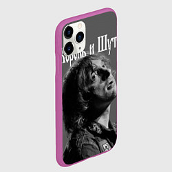 Чехол iPhone 11 Pro матовый Король и Шут, цвет: 3D-фиолетовый — фото 2