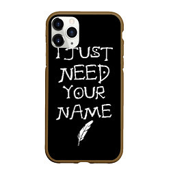 Чехол iPhone 11 Pro матовый Your name