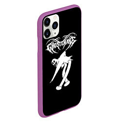 Чехол iPhone 11 Pro матовый GHOSTEMANE, цвет: 3D-фиолетовый — фото 2