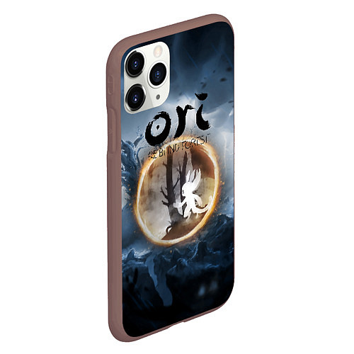 Чехол iPhone 11 Pro матовый Ori and the will of the wisp / 3D-Коричневый – фото 2
