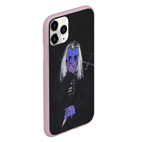 Чехол iPhone 11 Pro матовый Ghostemane / 3D-Розовый – фото 2