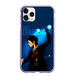 Чехол iPhone 11 Pro матовый The Cranberries, цвет: 3D-светло-сиреневый