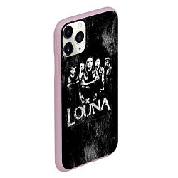 Чехол iPhone 11 Pro матовый Louna, цвет: 3D-розовый — фото 2