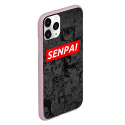 Чехол iPhone 11 Pro матовый SENPAI, цвет: 3D-розовый — фото 2