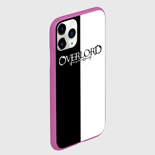 Чехол iPhone 11 Pro матовый OVERLORD / 3D-Фиолетовый – фото 2