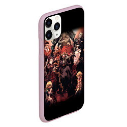 Чехол iPhone 11 Pro матовый Overlord 1, цвет: 3D-розовый — фото 2