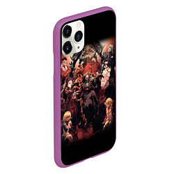 Чехол iPhone 11 Pro матовый Overlord 1, цвет: 3D-фиолетовый — фото 2