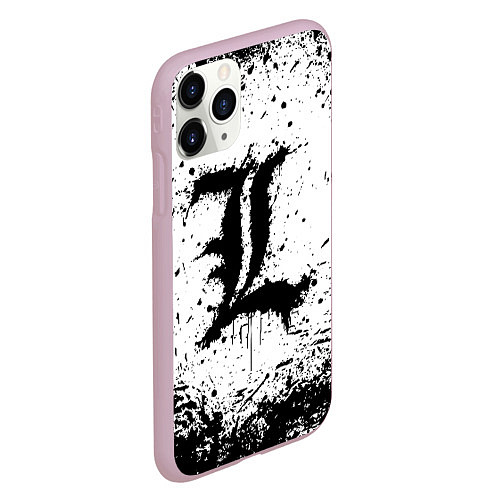 Чехол iPhone 11 Pro матовый L textured / 3D-Розовый – фото 2