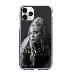 Чехол iPhone 11 Pro матовый Billie Eilish fak off