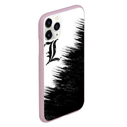 Чехол iPhone 11 Pro матовый Death Note 5 / 3D-Розовый – фото 2