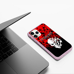 Чехол iPhone 11 Pro матовый OVERLORD, цвет: 3D-розовый — фото 2