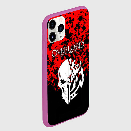 Чехол iPhone 11 Pro матовый OVERLORD / 3D-Фиолетовый – фото 2