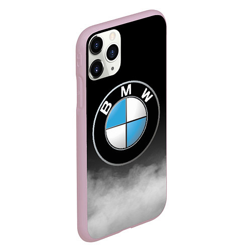 Чехол iPhone 11 Pro матовый BMW / 3D-Розовый – фото 2