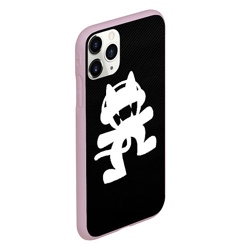 Чехол iPhone 11 Pro матовый MONSTERCAT / 3D-Розовый – фото 2