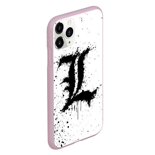Чехол iPhone 11 Pro матовый Рюга Хидэки / 3D-Розовый – фото 2