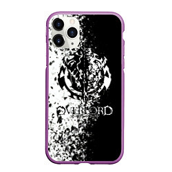 Чехол iPhone 11 Pro матовый Overlord, цвет: 3D-фиолетовый